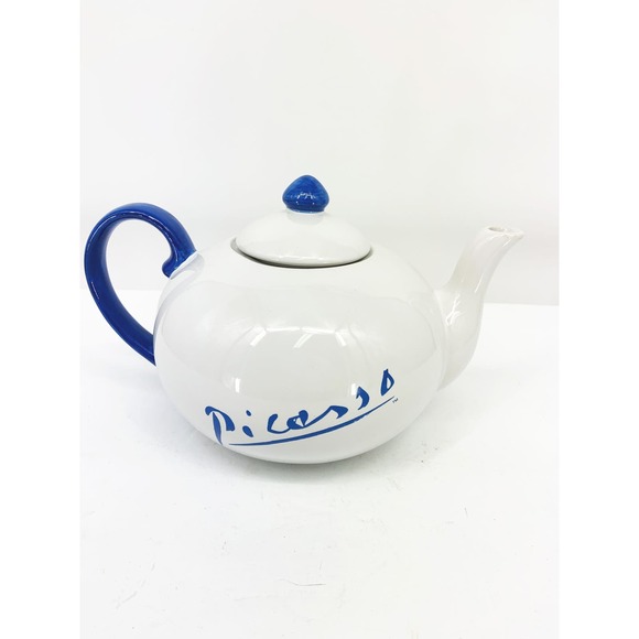 Vintage 1996 Picasso The Washerwoman 1962 Masterpiece Art Teapot - Picture 4 of 8